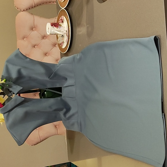 Plunge keyhole pencil formal Dress 👗 🖊️ - Picture 5 of 15